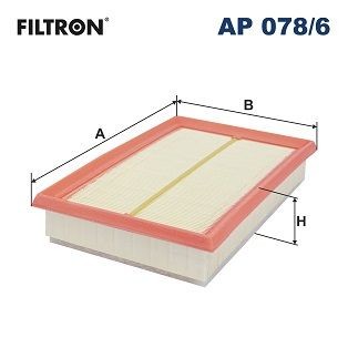Great value for money - FILTRON Air filter AP 078/6