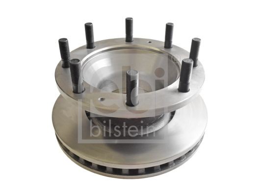 FEBI BILSTEIN Front Axle, 370x45mm, 8x275, internally vented, Coated Ø: 370mm, Num. of holes: 8, Brake Disc Thickness: 45mm Brake rotor 17369 buy