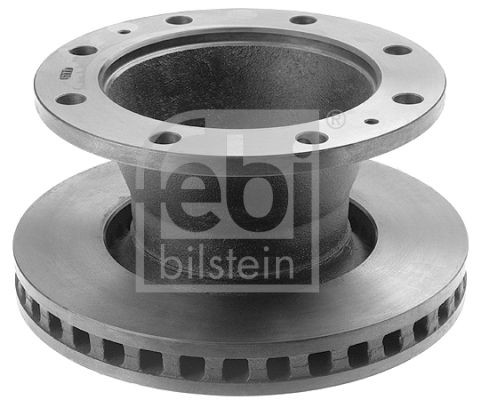 FEBI BILSTEIN Front Axle, 370x45mm, 8x275, internally vented, Coated Ø: 370mm, Num. of holes: 8, Brake Disc Thickness: 45mm Brake rotor 17370 buy