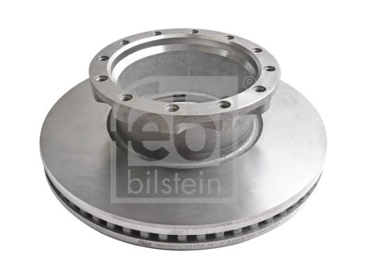 FEBI BILSTEIN Front Axle, 435x45mm, 12x240, internally vented, Coated Ø: 435mm, Num. of holes: 12, Brake Disc Thickness: 45mm Brake rotor 17414 buy