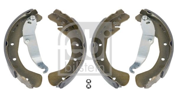 Drum brake shoe support pads FEBI BILSTEIN Rear Axle, Ø: 230 x 42 mm - 17458