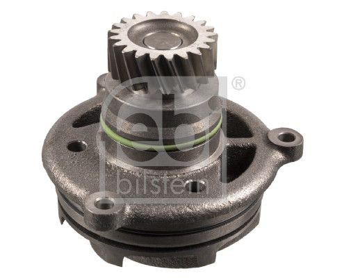 FEBI BILSTEIN 17520 Water pump Number of Teeth: 21, Grey Cast Iron, with gaskets/seals, with gear, Grey Cast Iron