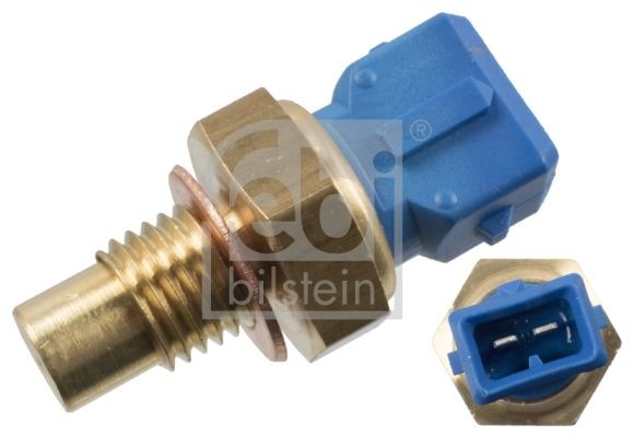FEBI BILSTEIN blue, with seal ring Spanner Size: 21, Number of connectors: 2 Coolant Sensor 17697 buy