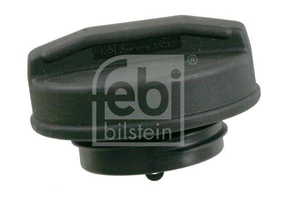 Fuel tank and fuel tank cap FEBI BILSTEIN Plastic, black - 18087