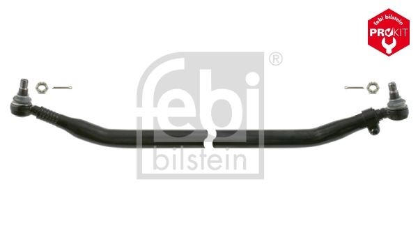 FEBI BILSTEIN Front Axle, with crown nut, Bosch-Mahle Turbo NEW Cone Size: 30mm, Length: 1743mm Tie Rod 18581 buy