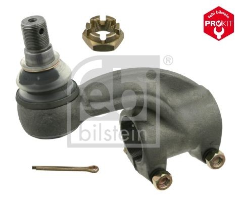FEBI BILSTEIN Cone Size 20 mm, Bosch-Mahle Turbo NEW, Front Axle Left, Front Axle Right, with crown nut Cone Size: 20mm, Thread Type: with left-hand thread Tie rod end 18713 buy