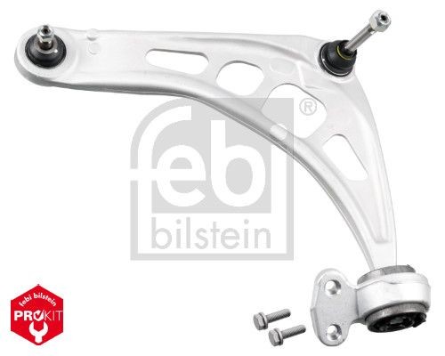 FEBI BILSTEIN 18802 Suspension control arm Bosch-Mahle Turbo NEW, with lock nuts, with holder, with bearing(s), with ball joint, Front Axle Left, Lower, Control Arm, Aluminium