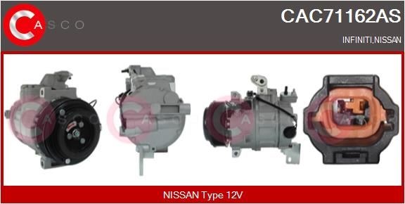 CASCO CAC71162AS Air conditioning compressor 92600-JK21B