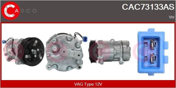 CASCO CAC73133AS Air conditioning compressor 701 820 805Q