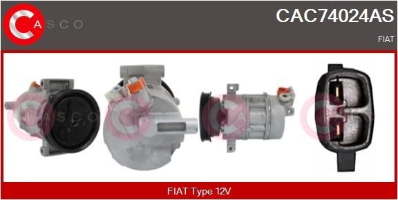 CASCO CAC74024AS Air conditioning compressor 46809223