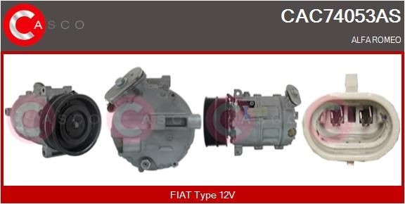 CASCO CAC74053AS Air conditioning compressor 71789099