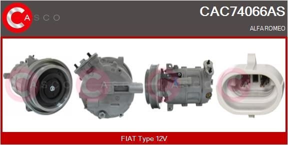 CASCO CAC74066AS Air conditioning compressor 60 693 746