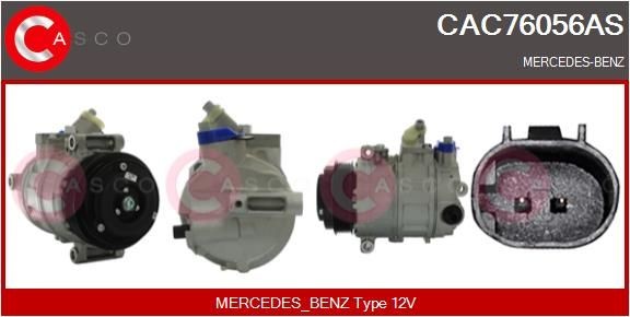 CASCO CAC76056AS Air conditioning compressor 001 230 1411