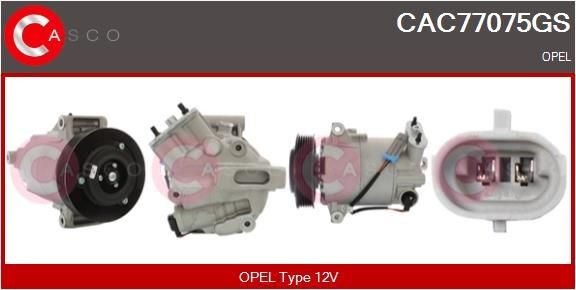 CASCO CAC77075GS Air conditioning compressor 1618050