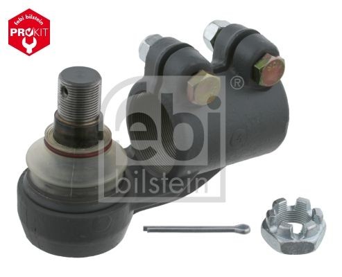 FEBI BILSTEIN 19134 Track rod end Cone Size 30 mm, Bosch-Mahle Turbo NEW, Front Axle Left, Front Axle Right, with crown nut