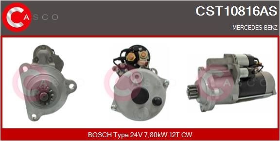 CASCO CST10816AS Starter motor A 0 0 515 164 01 80