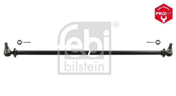 FEBI BILSTEIN Front Axle, with crown nut, Bosch-Mahle Turbo NEW Cone Size: 32mm, Length: 1465mm Tie Rod 19217 buy
