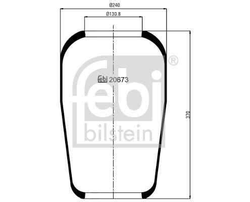 FEBI BILSTEIN Boot, air suspension 20673 buy