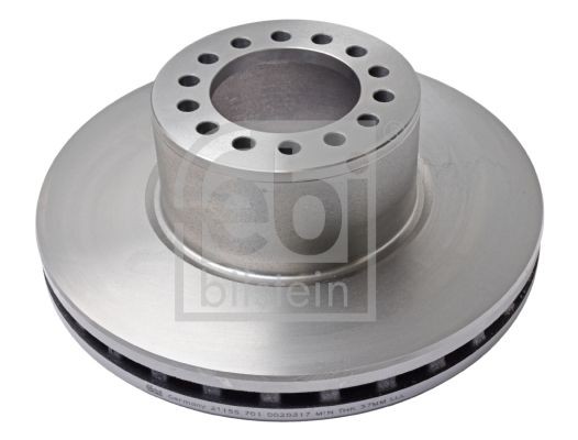 FEBI BILSTEIN Front Axle, 377x45mm, 14x138, internally vented, Coated Ø: 377mm, Num. of holes: 14, Brake Disc Thickness: 45mm Brake rotor 21155 buy
