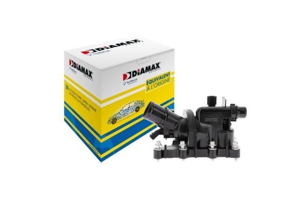 DIAMAX Opening Temperature: 98°C, with seal, with housing Thermostat, coolant AD02136 buy