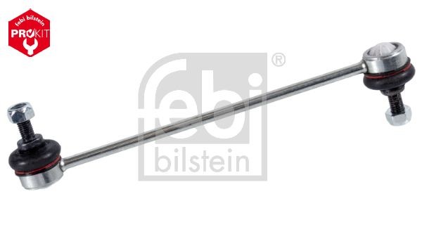 FEBI BILSTEIN 21635 Anti-roll bar link Front Axle Left, Front Axle Right, 258mm, M10 x 1,5 , Bosch-Mahle Turbo NEW, with self-locking nut, Steel