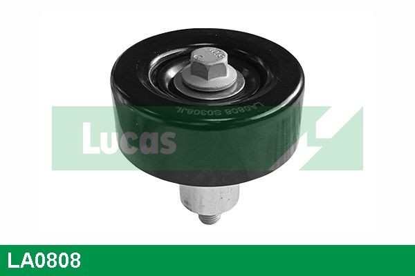 Original LA0808 LUCAS Deflection / guide pulley, v-ribbed belt HYUNDAI