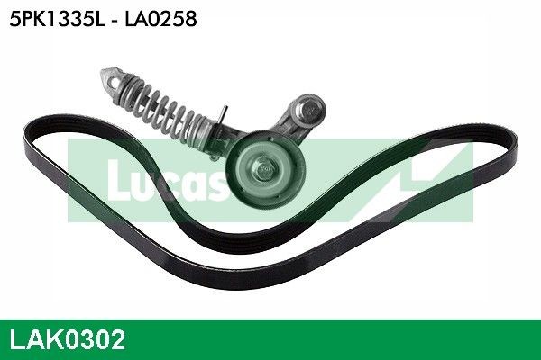 Opel CORSA V-ribbed belt 18793924 LUCAS LAK0302 online buy