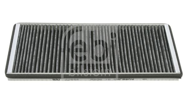 FEBI BILSTEIN Activated Carbon Filter, 369 mm x 161 mm x 26 mm Width: 161mm, Height: 26mm, Length: 369mm Cabin filter 22444 buy
