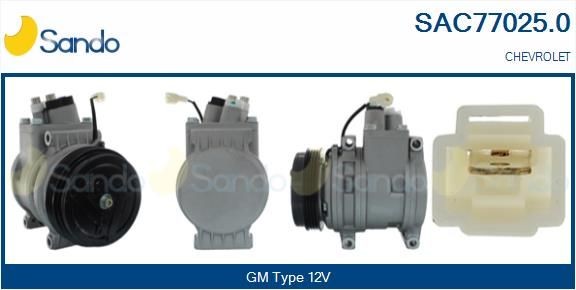SANDO SAC77025.0 Coil, magnetic-clutch compressor 95925478 