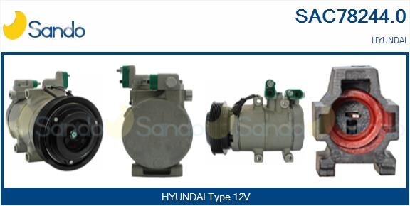 SANDO SAC78244.0 Air conditioning compressor 97701-38171