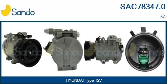 SANDO SAC78347.0 Air conditioning compressor 97701-1D400