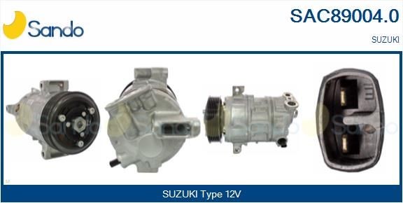 SANDO Air conditioning compressor SAC89004.0 Suzuki VITARA 2018