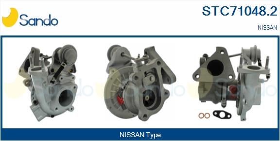 SANDO STC710482 Turbocharger Nissan Navara D22 2.5 D 133 hp Diesel 2014 price