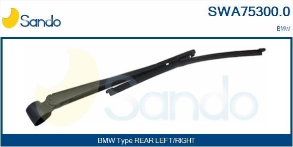 SANDO SWA75300.0 Wiper Arm, windscreen washer 6162 7138 507