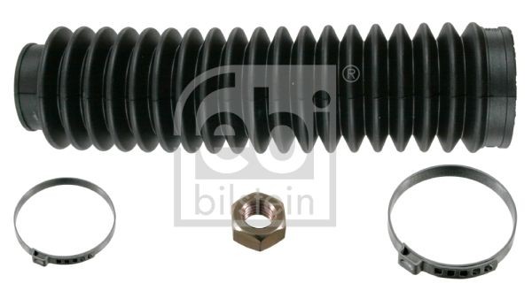 FEBI BILSTEIN Rubber, Front Axle Left, Front Axle Right, with nut, with clamps Length: 257mm Bellow Set, steering 22528 buy