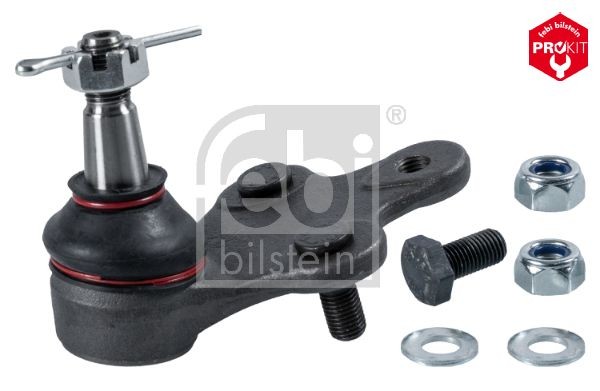 FEBI BILSTEIN 23109 Ball Joint Front Axle Right, Lower, with attachment material, Bosch-Mahle Turbo NEW, 16,6mm, for control arm