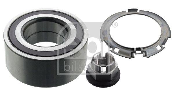 FEBI BILSTEIN 23331 Wheel bearing Front Axle Left, Front Axle Right 45x88x39 mm, with axle nut, with integrated magnetic sensor ring, with ABS sensor ring, with retaining ring