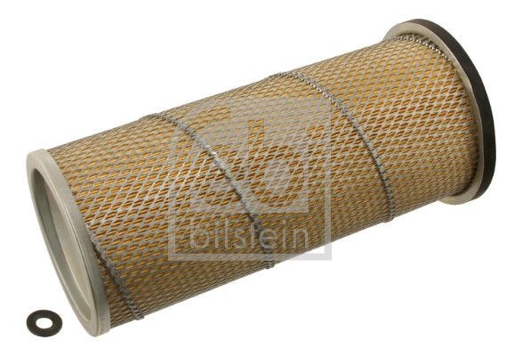 FEBI BILSTEIN 380mm, 380,5mm, with seal Length: 380,5mm, Height: 380mm Engine air filter 23387 buy