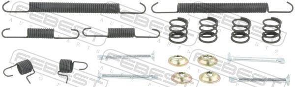 FEBEST 0204-B10RSR-KIT Brake shoe fitting kit NISSAN experience and price