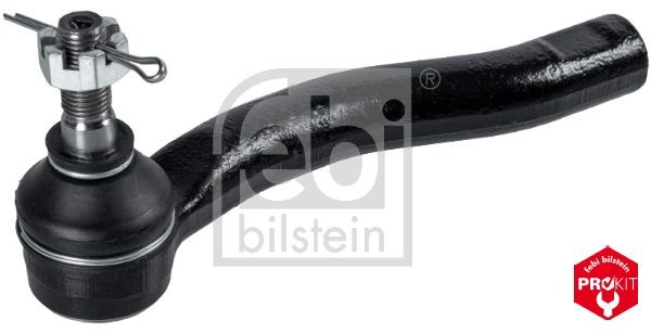 23629 FEBI BILSTEIN Tie rod end TOYOTA Bosch-Mahle Turbo NEW, Front Axle Left, with self-locking nut, with nut