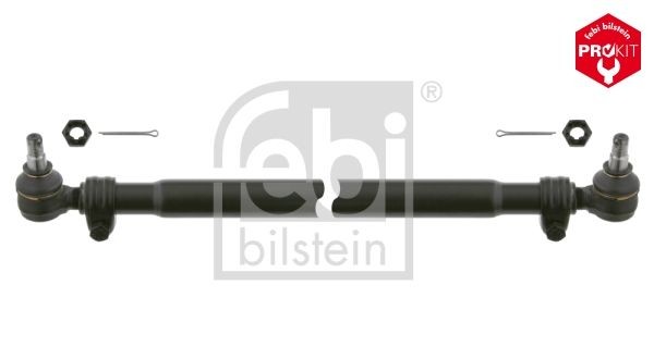 FEBI BILSTEIN Front Axle, with crown nut, Bosch-Mahle Turbo NEW Cone Size: 18mm, Length: 1600mm Tie Rod 23898 buy