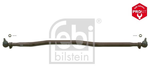 FEBI BILSTEIN Front Axle, with crown nut, Bosch-Mahle Turbo NEW Cone Size: 30mm, Length: 1529mm Tie Rod 23906 buy
