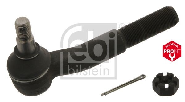 FEBI BILSTEIN 23911 Track rod end Cone Size 18 mm, Bosch-Mahle Turbo NEW, Front Axle Left, Front Axle Right, with crown nut