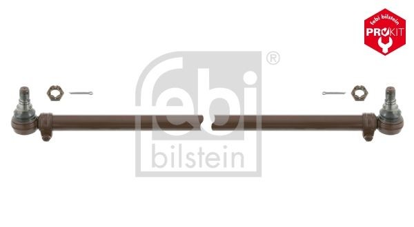 FEBI BILSTEIN Front Axle, with crown nut, febi Plus Cone Size: 31,5mm, Length: 1674mm Tie Rod 24050 buy