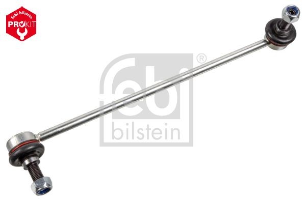 24122 Anti-roll bar linkage 24122 FEBI BILSTEIN Front Axle Left, Front Axle Right, 335mm, M12 x 1,5 , Bosch-Mahle Turbo NEW, with self-locking nut, Steel