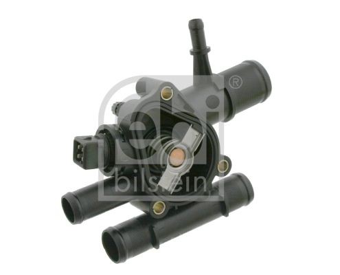 FEBI BILSTEIN 24157 Engine thermostat Opening Temperature: 83°C, with seal, Plastic, with housing