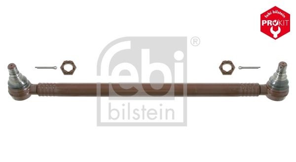 FEBI BILSTEIN Front Axle, with crown nut, Bosch-Mahle Turbo NEW Cone Size: 30mm, Length: 729mm Tie Rod 24167 buy
