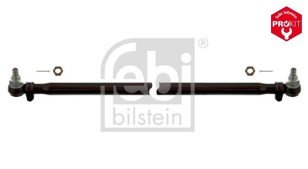 FEBI BILSTEIN Front Axle, with crown nut, Bosch-Mahle Turbo NEW Cone Size: 26mm, Length: 1585mm Tie Rod 24177 buy