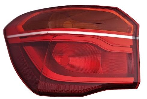 IPARLUX Left, Outer section, with bulb holder Left-/right-hand drive vehicles: for left-hand drive vehicles Tail light 16204801 buy
