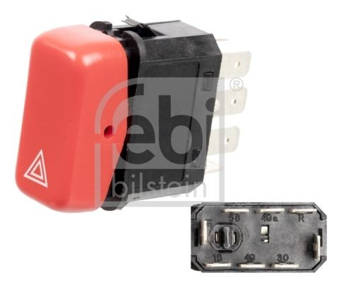 FEBI BILSTEIN 24470 Hazard Light Switch cheap in online store